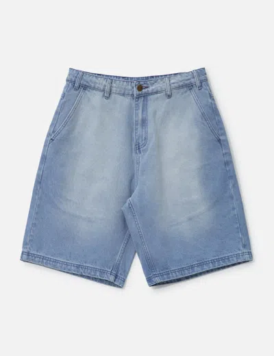 Butter Goods Scribble Denim Shorts In Blue