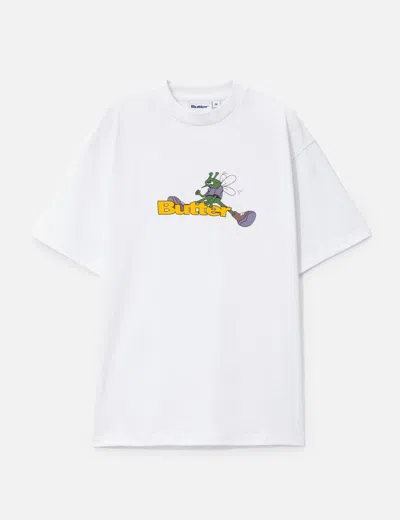 Butter Goods Skeeter Logo T-shirt In White