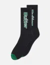 Butter Goods Smashed Logo Socks In Black