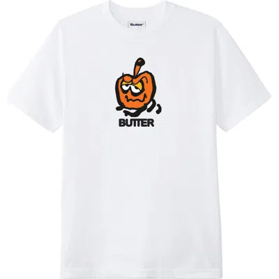 Butter Goods Smug Cotton Graphic T-shirt In White