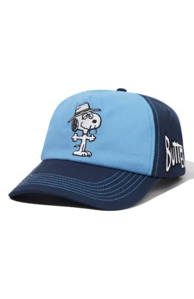 Butter Goods Spike Five-panel Baseball Cap In Blue