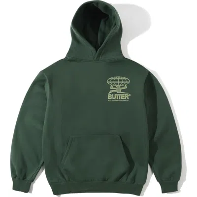 Butter Goods Terrain Graphic Hoodie In Green