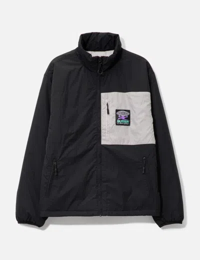 Butter Goods Terrain Puffer Jacket In Black