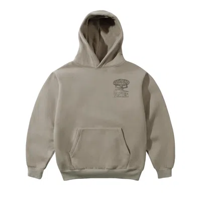 Pre-owned Butter Goods Terrain Pullover Hood 'stone' | Grey | Men's Size Xl
