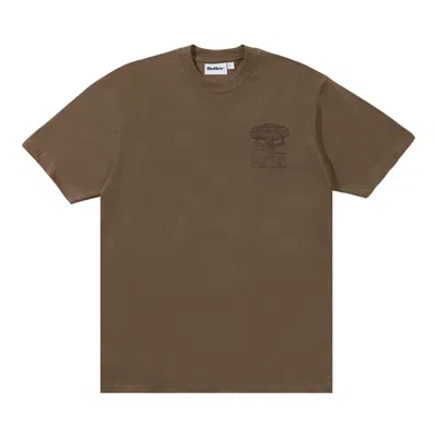 Pre-owned Butter Goods Terrain Tee 'dark Taupe' | Tan | Men's Size Xl