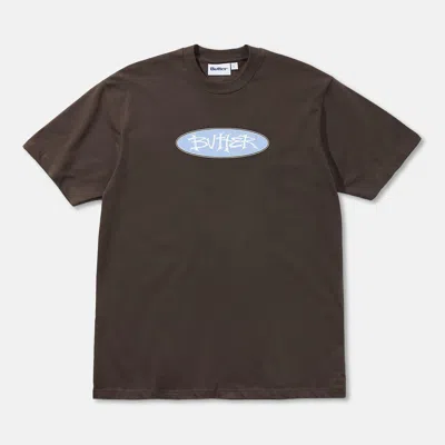 Butter Goods Tide Tee In Brown