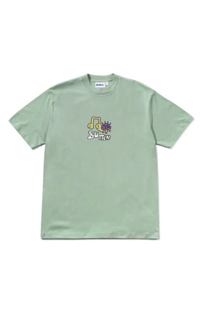 Butter Goods Turtle Graphic T-shirt In White
