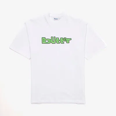Butter Goods Warped Tee In White