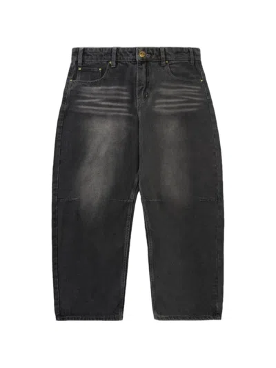 Butter Goods Wide Faded Jeans In Black