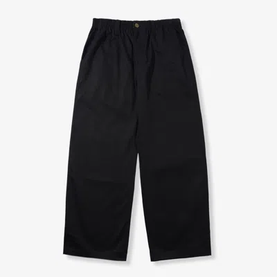 Butter Goods Wide Leg Trousers In Black