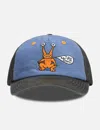 Butter Goods X Daniel Johnston Enemy Five Panel Cap In Blue