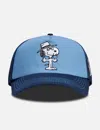 Butter Goods X Peanuts Spike 5 Panel Cap In Blue