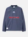 Butter Goods X Umbro Nylon Training Pullover In Blue