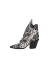Butter Jaegar Ankle Boot In Phyton In Gray