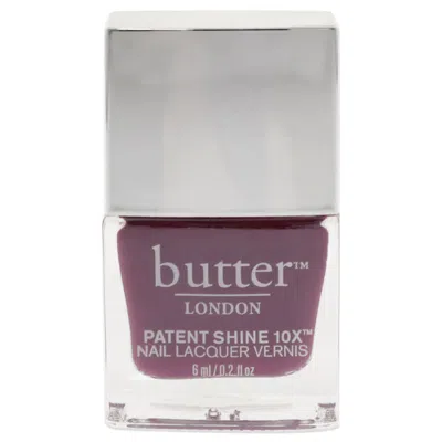 Butter London Ladies Patent Shine 10x Nail Lacquer 0.2 oz Broody Nails 811161033017 In Transparent