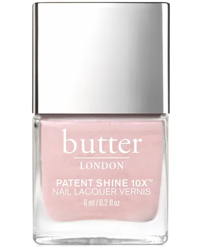Butter London Patent Shine 10x Nail Lacquer In White