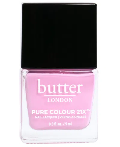 Butter London Pure Color 21x Nail Lacquer, 0.3 Oz. In Fruit Machine (bubblegum Pink)