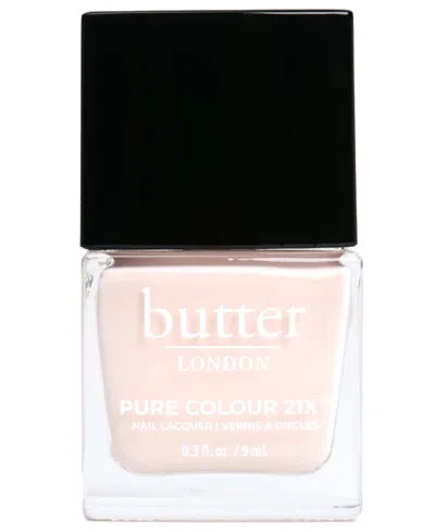 Butter London Pure Color 21x Nail Lacquer, 0.3 Oz. In Sandy Bum (soft Nude Creme)