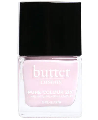 Butter London Pure Color 21x Nail Lacquer, 0.3 Oz. In Sweetiekins (cool Nude Crème)