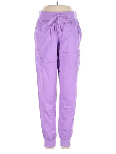 Pre-owned Butter Super Soft Cargo Pants In Purple