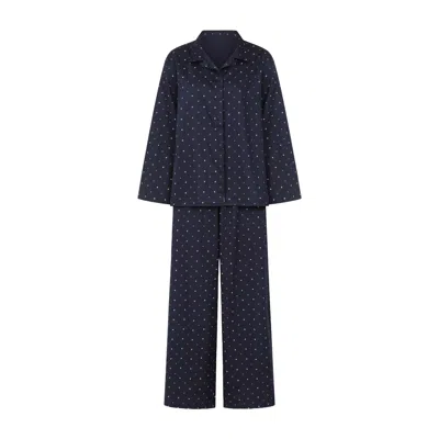 Butter Kids' Women's Long Pyjama Set - The Blueberry
