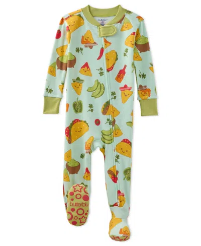 Butterblu Baby Boys Cruz Cotton Snug-fit Footed Pajamas In Multi