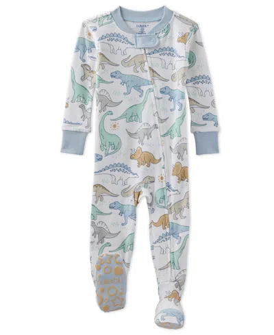 Butterblu Baby Boys Cruz Cotton Snug-fit Footed Pajamas In Multi