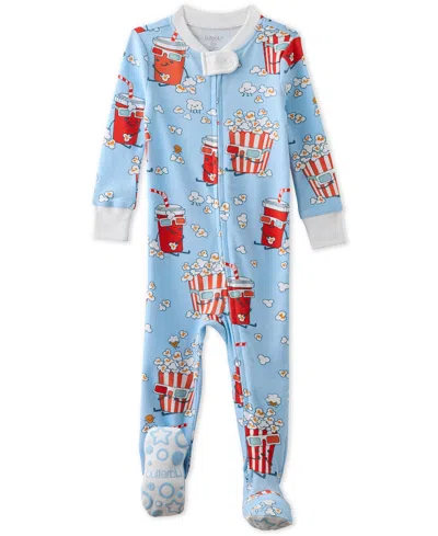 Butterblu Baby Boys Cruz Cotton Snug-fit Footed Pajamas In Multi
