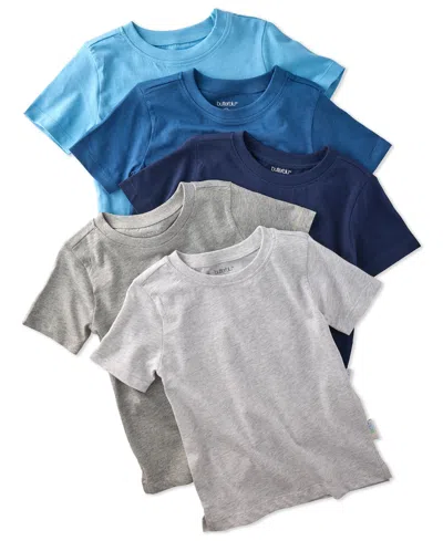 Butterblu Baby Boys' Or Baby Girls' Round Neck Short-sleeve T-shirt, 5-pack In Multi