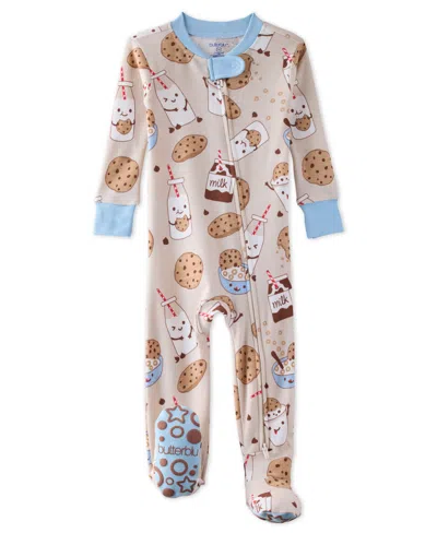 Butterblu Baby Cruz Footed Sleeper Pajama In Multi