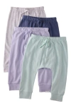 Butterblu Kids' 4-pack Assorted Joggers In Gray