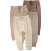 Butterblu Kids' Jordan Assorted 4-pack Organic Cotton Joggers In Multi