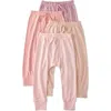 Butterblu Kids' Jordan Assorted 4-pack Organic Cotton Joggers In Pink