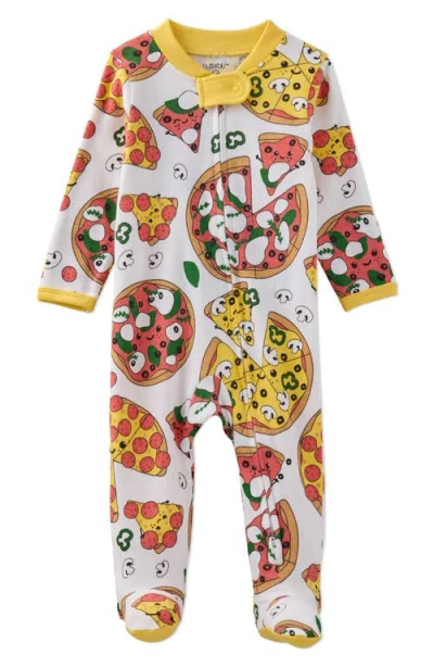 Butterblu Babies'  Scout One-piece Organic Cotton Pajamas In Multi