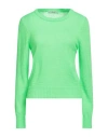 Butterfly Woman Sweater Green Size M Mohair Wool, Wool, Acrylic