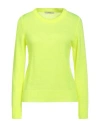 Butterfly Woman Sweater Yellow Size M Mohair Wool, Wool, Acrylic In Yellow