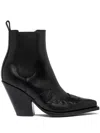 Buttero 90mm Leather Boots In Black