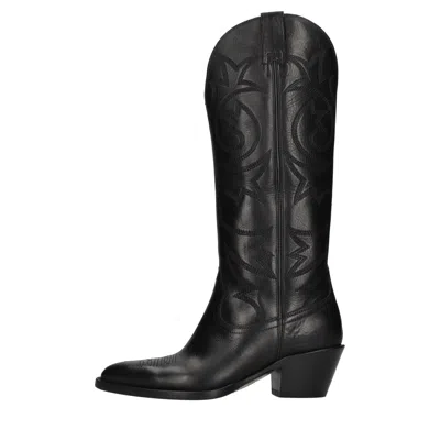 Buttero Boots In Black