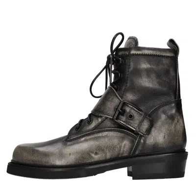 Buttero Boots In Grigio Neri E Grigi
