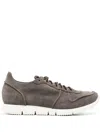Buttero Carrera Low-top Leather Sneakers In Nude