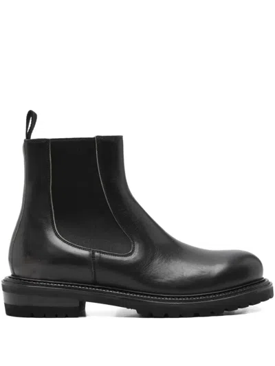 Buttero Elasticated-ankle Boots In Black
