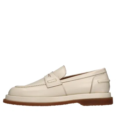 Buttero Flat Shoes Beige In Beige Chari