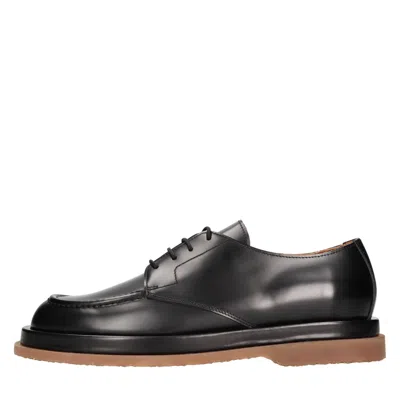 Buttero Flat Shoes Black In Nero Scuri
