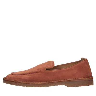 Buttero Flat Shoes Orange In Arancio Vivaci