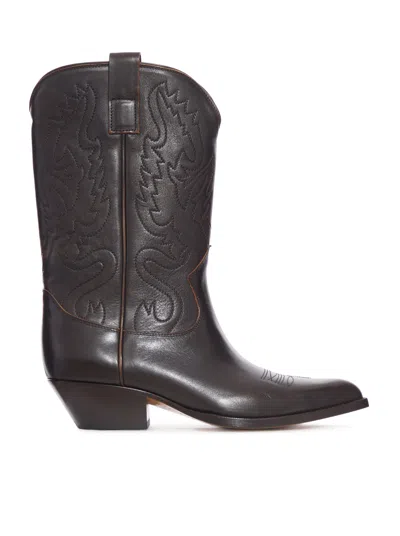 BUTTERO FLEE LEATHER BOOTS