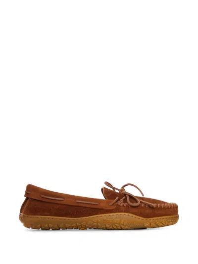 Buttero Leather Lace-up Sneakers In Brown