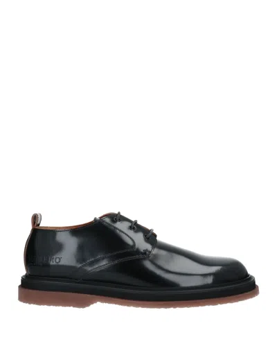 Buttero Lace-up Shoes In Black