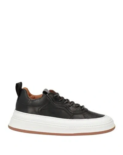 Buttero Man Sneakers Black Size 6 Leather