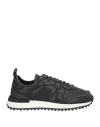 Buttero Man Sneakers Black Size 6 Soft Leather In Black