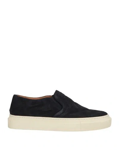 Buttero Man Sneakers Midnight Blue Size 7 Leather